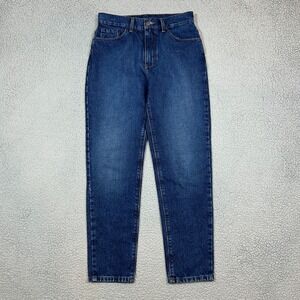 Mott & Bow Jeans Womens 28x28 Dark Wash Mom Ridge High Rise Stretch Denim